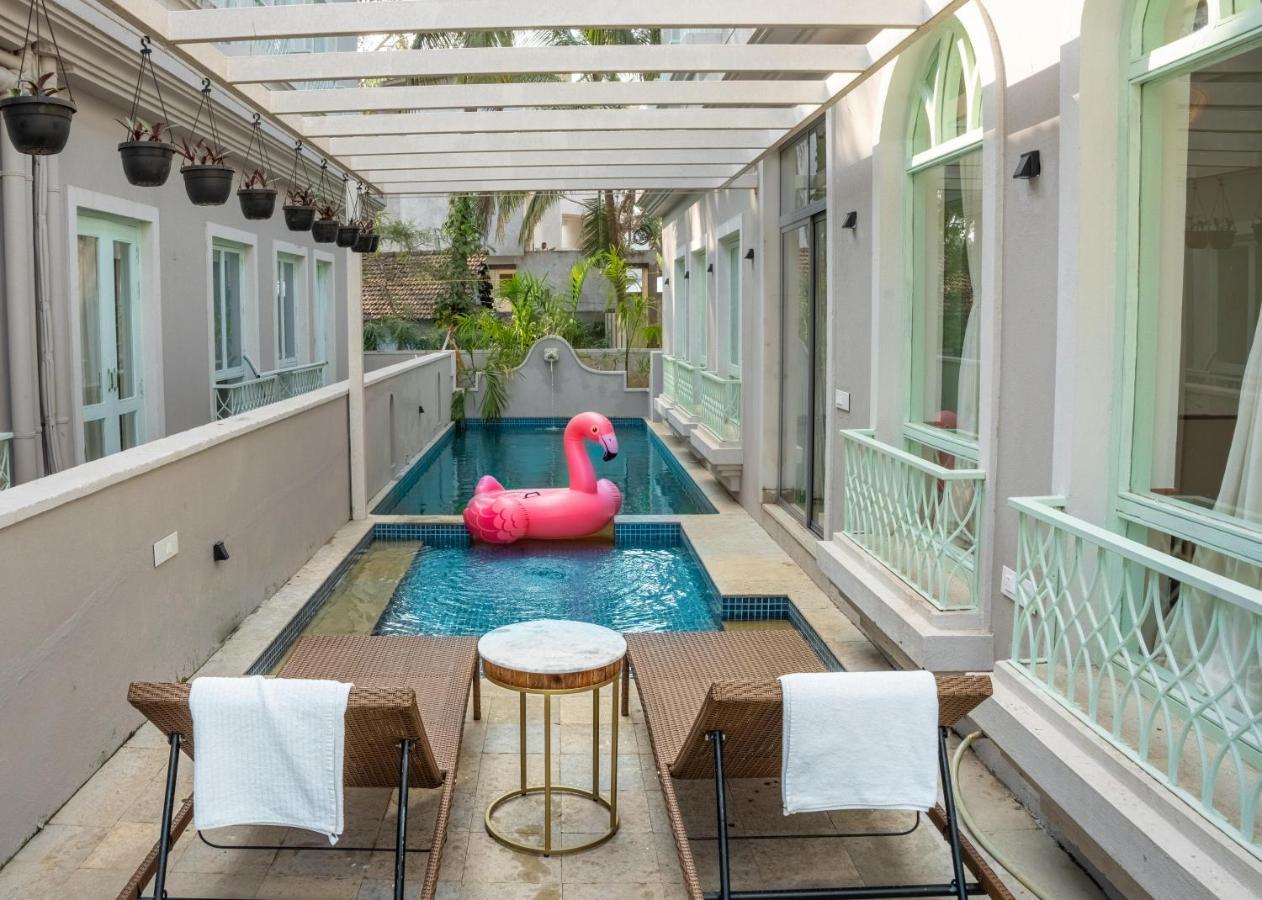 Barcelona Villas At Love Story Siolim- 3Bhk Private Pool Villas Ngoại thất bức ảnh