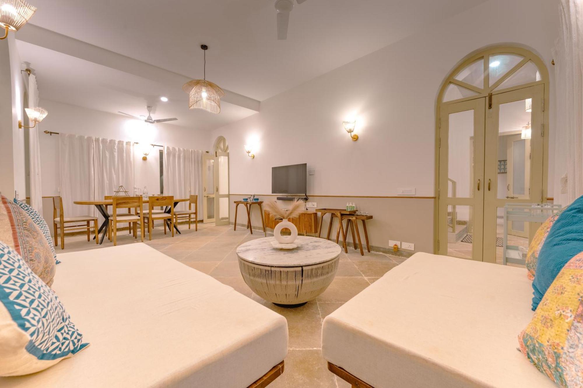 Barcelona Villas At Love Story Siolim- 3Bhk Private Pool Villas Ngoại thất bức ảnh
