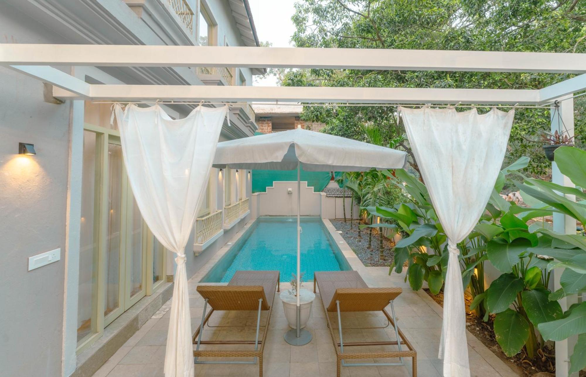 Barcelona Villas At Love Story Siolim- 3Bhk Private Pool Villas Ngoại thất bức ảnh