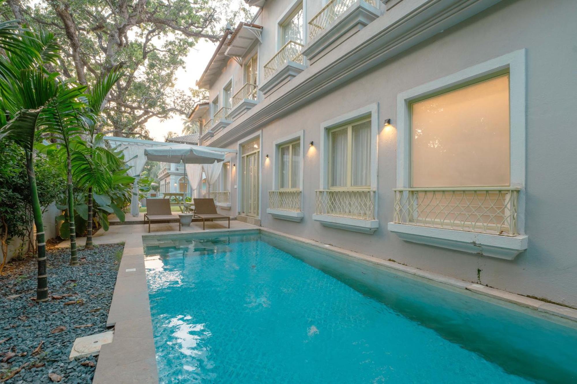 Barcelona Villas At Love Story Siolim- 3Bhk Private Pool Villas Ngoại thất bức ảnh